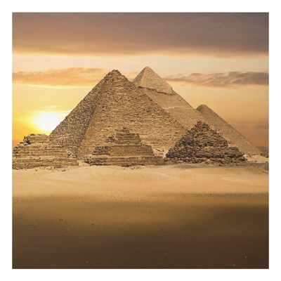 Aluminium Print - Wandbild Dream of Egypt - Quadrat 1:1