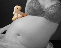 Babybauch- Fotoshooting