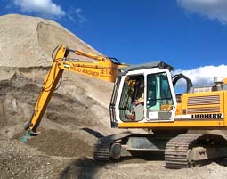 Bagger Fahren
