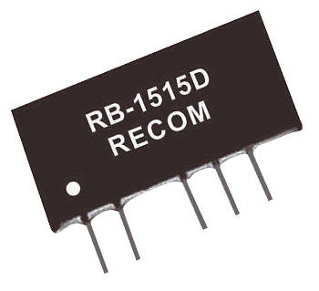 DC/DC-WANDLER 1 W SIP7 RB-0505D