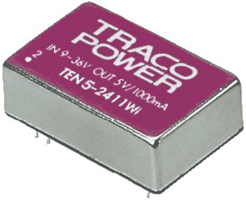 DC/DC-WANDLER 5W TEN 5-2411WI