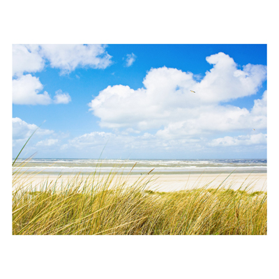 Forex Fine Art Print - Wandbild An der Nordseeküste - Quer 3:4