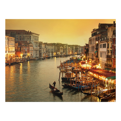Forex Fine Art Print - Wandbild Großer Kanal von Venedig - Quer 3:4