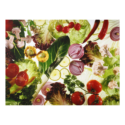 Forex Fine Art Print - Wandbild Luscious Legumes - Quer 3:4