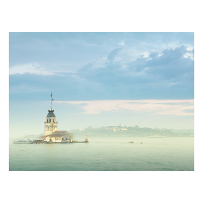 Forex Fine Art Print - Wandbild Maidens Tower - Quer 3:4