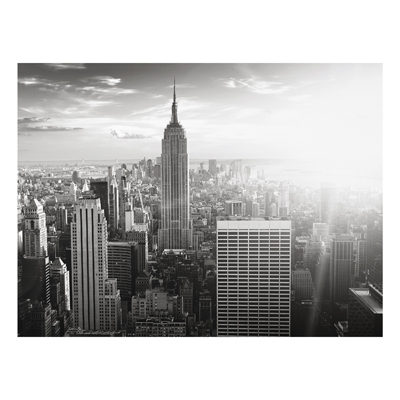Forex Fine Art Print - Wandbild Manhattan Skyline - Quer 3:4