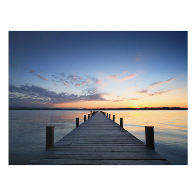 Forex Fine Art Print - Wandbild Ort der Ruhe - Quer 3:4