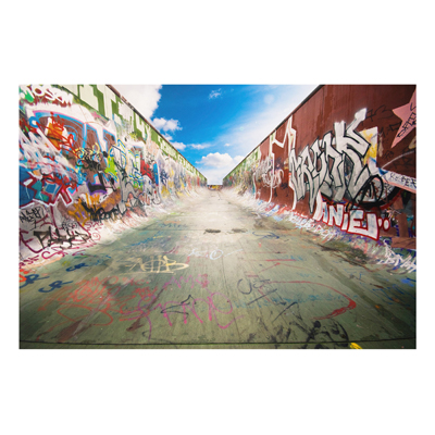 Forex Fine Art Print - Wandbild Skate Graffiti - Quer 2:3
