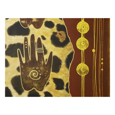 Forex Fine Art Print - Wandbild Touch of Africa - Quer 3:4