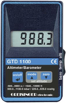 Greisinger GTD 1100 PRÄZISIONS-BAROMETE