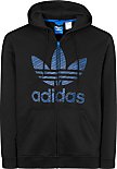 Hooded-Zipper-Sweatshirt Adidas-Skate Trefoil