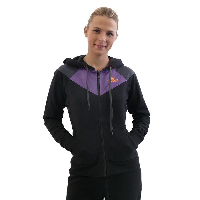 Hummel Zip Sweat Philippa Black
