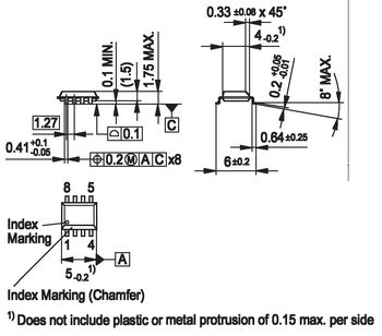 IC INFINEON LED-DRIVER TLE4241GM D SO8-9