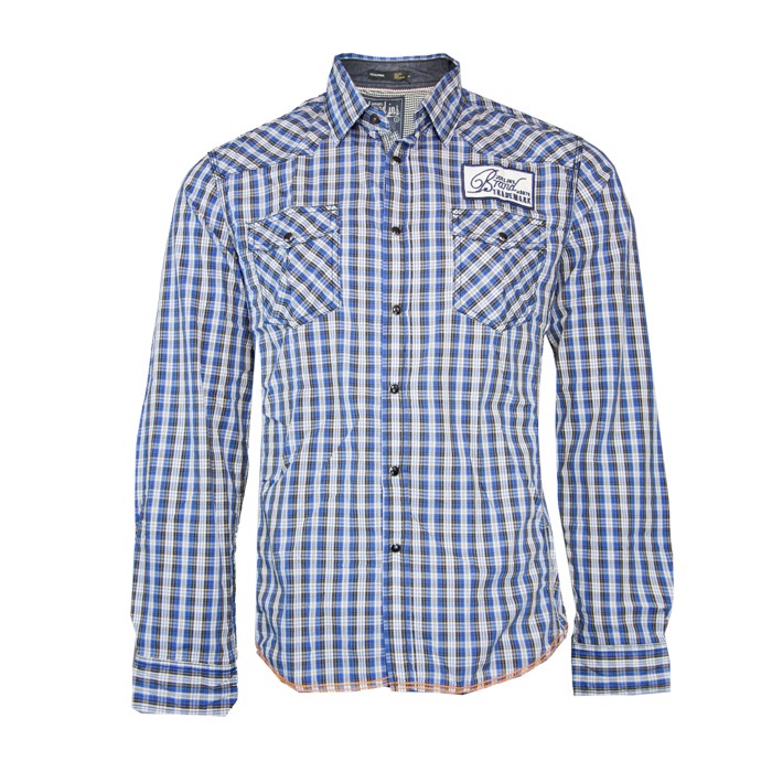 Jack & Jones Hemd Droxy Shirt Blau