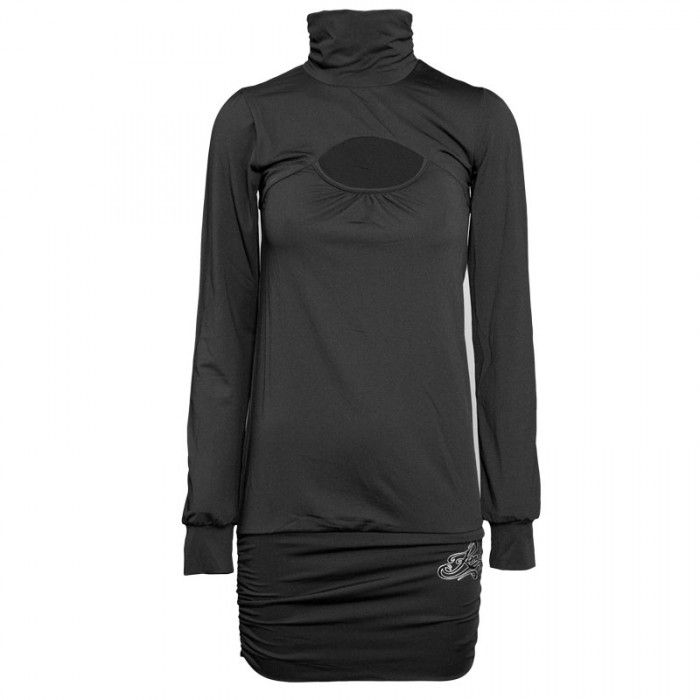 Kani Ladies Kleid Dress With Stand Up Bl