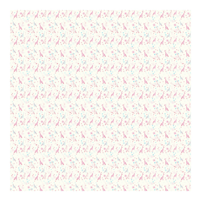 Kindertapeten - Vliestapeten - Dreaming Giraffe - Fototapete Quadrat