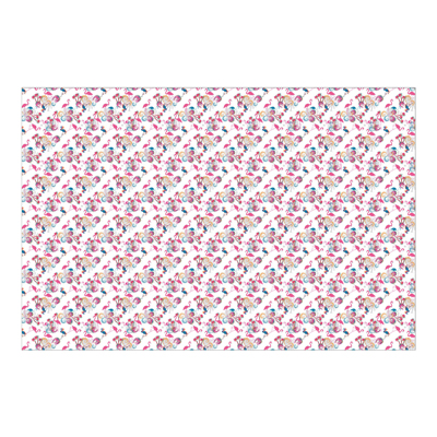 Kindertapeten - Vliestapeten - Tanz der Flamingos - Mustertapete Breit