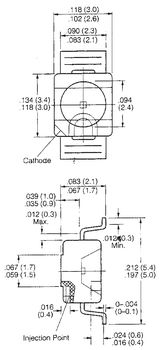 LED TOPLED GRÜN LGT770-L1M2-1-Z