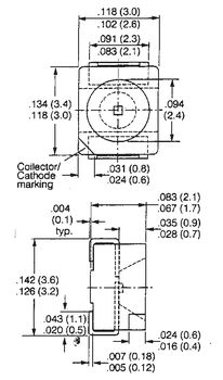 LED TOPLED SUPER ROT LST670-JM