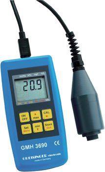 LUFTSAUERSTOFF-MESSGER&Auml;T GMH3690+GGO369