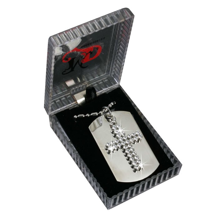 Masterdis Dog Tag Pendant 2RowCross