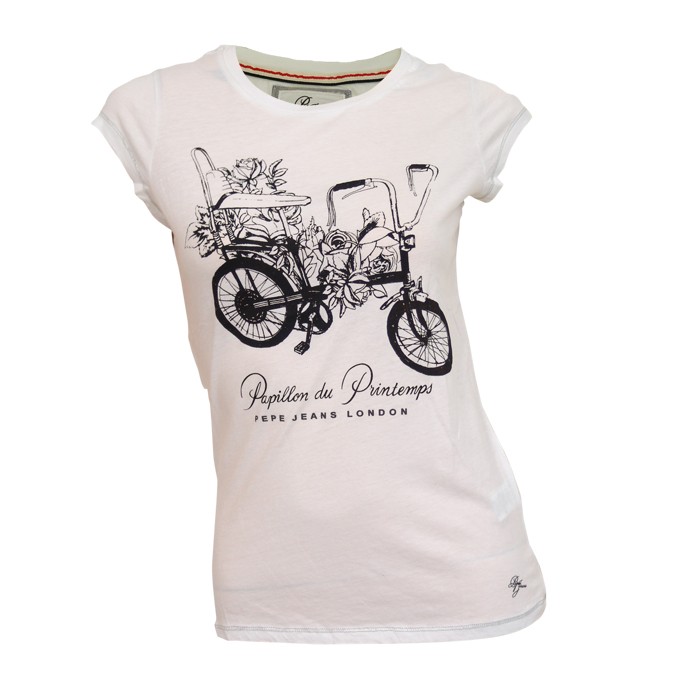 Pepe Jeans T-Shirt kurzarm Jerry White
