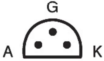 THYRISTOR P 0109-AA=CA TO92