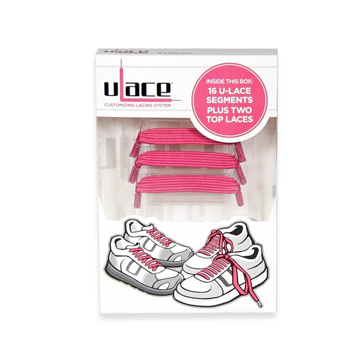 U-lace Schnürsenkel In-Line Hot Pink