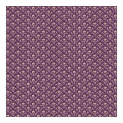 Vliestapete - Blumentapete No.RS11 Blumenkorb Violett Fototapete Quadrat