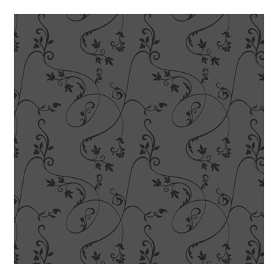 Vliestapete - Blumentapete No.TA104 Efeuranken Dunkelgrau-Schwarz Fototapete Quadrat