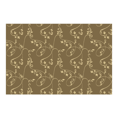 Vliestapete - Blumentapete No.TA104 Efeuranken Salbei-Senf Fototapete Breit