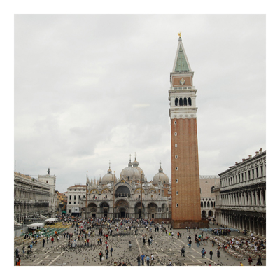 Vliestapete - Venezia La Serenissima No.1 Trio Teil 3 - Fototapete Quadrat
