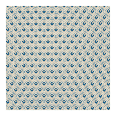 Vliestapete - Vintage Ornament - Mustertapete Quadrat