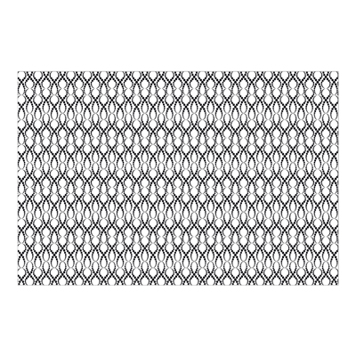 Vliestapete - Weisse Perlen Ornament - Mustertapete Breit